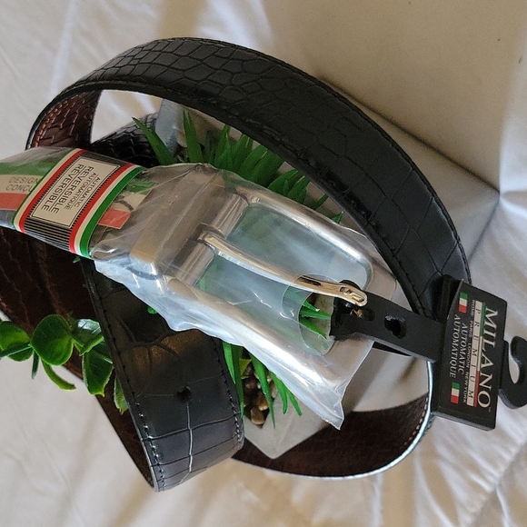 MEN'S REVERSIBLE BELT - Picture 2 of 6